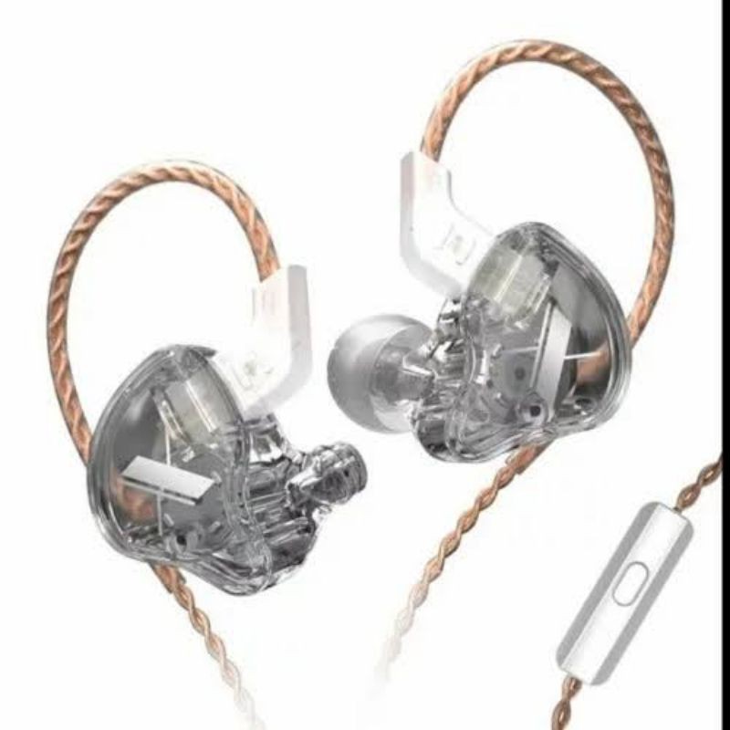 KZ EDX Earphone with Microphone Sport Earphone alt trn mt1 kz edx pro cca cra-4
