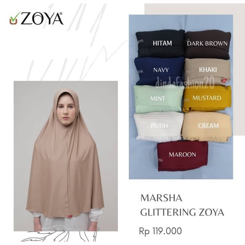 Bergo Zoya Marsha Glittering Zoya HEIQ