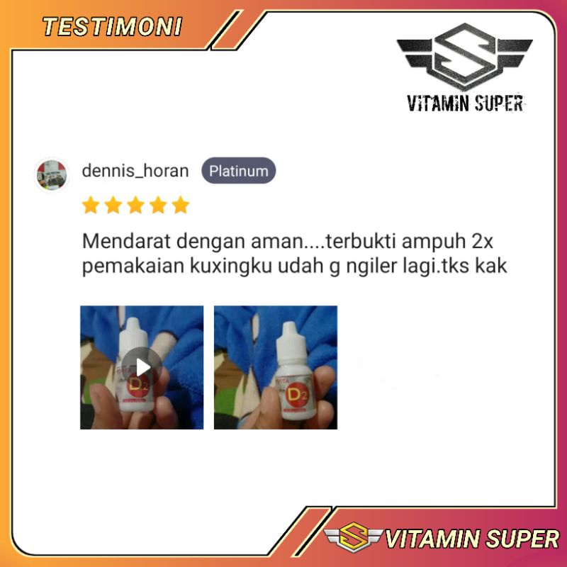 Obat Kucing Anti Virus Super D2 | Obat Flu Berat, Panleu, Calici, Distemper, Mencret, Pipis Darah, Sariawan, Lemes, Muntah dan Ambein