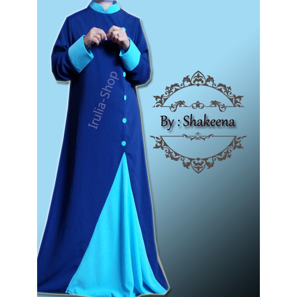 gamis wolfis kombinasi B16