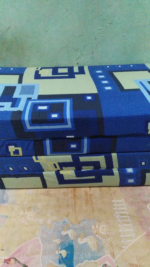 Sarung Kasur Lipat 4 Inoac Pakai Resleting/cover/sarung