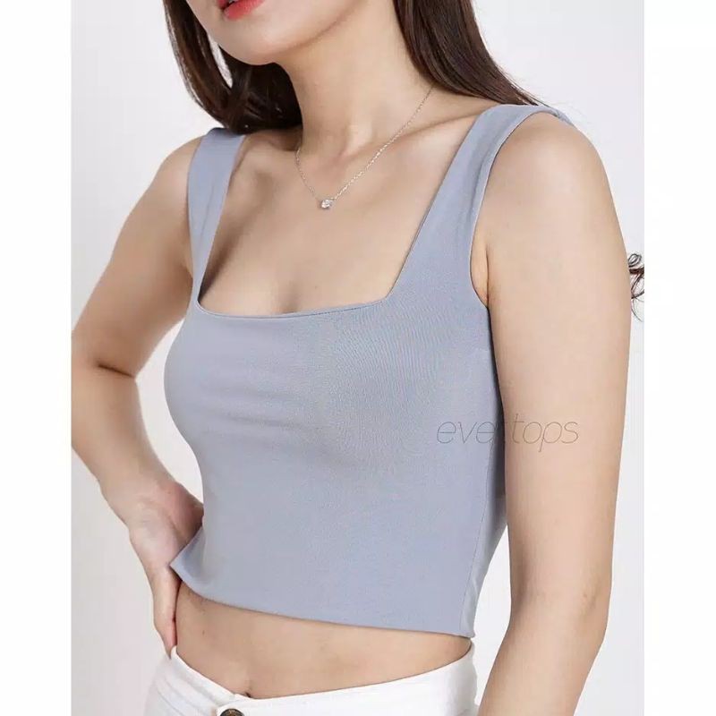 M-XL Julee crop tank jumbo lilac