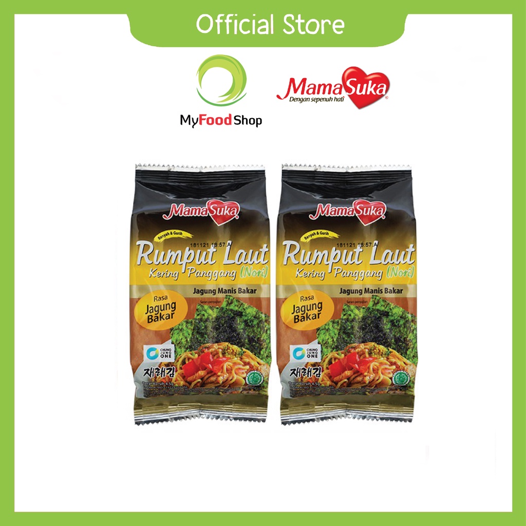 

MAMASUKA - RUMPUT LAUT PANGGANG - JAGUNG BAKAR ISI 2 @4,5 gr