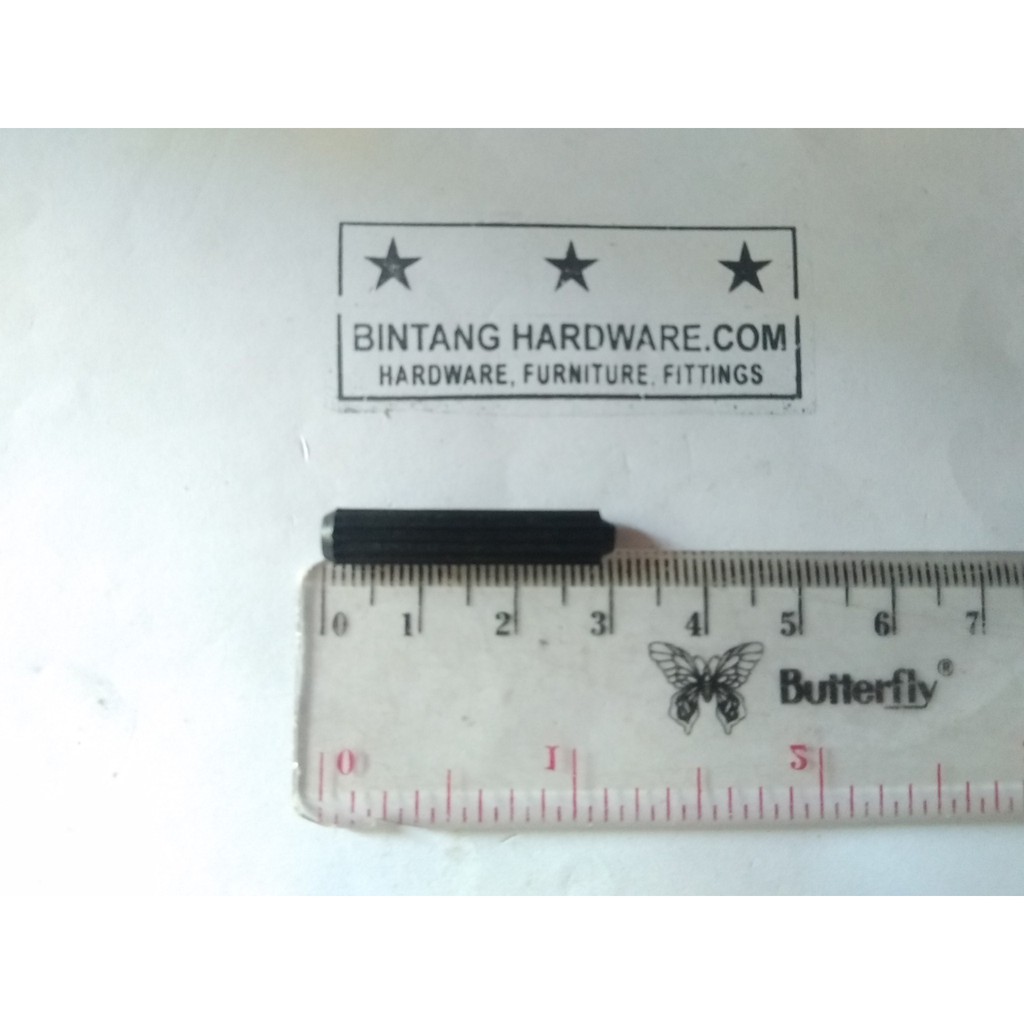 Dowel Plastik Bulat Diameter 6mm Panjang 30 mm 6X30 Satuan Dowel Plastic Untuk Kursi Lemari Murah