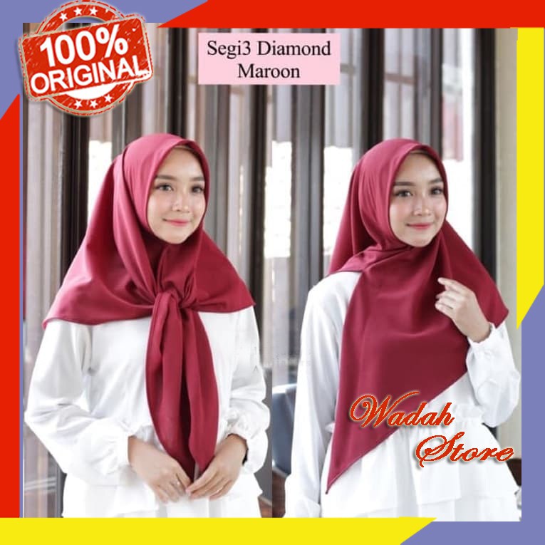 Hijab Segitiga Instan | Segitiga Instan Diamond | Jilbab Instan segitiga | Jilbab Segitiga Instan