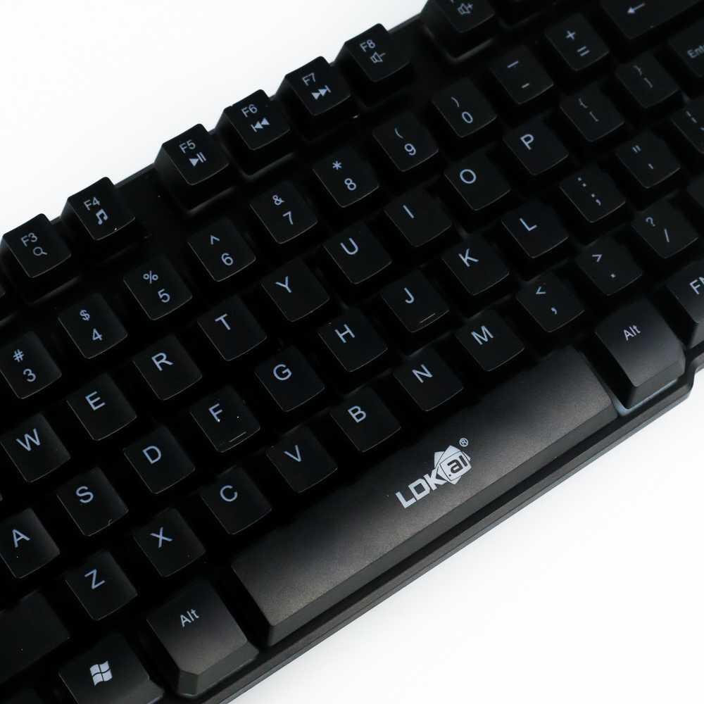 LDKAI Gaming Keyboard RGB LED Wired - R260 ( Al-Yusi )