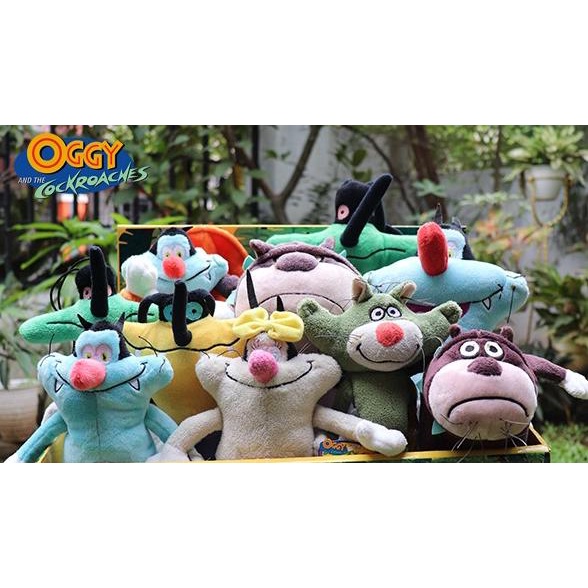 Boneka Karakter Original Joey 6 Inch Oggy And The Cockroaches