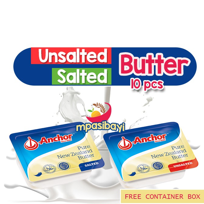 Unsalted Salted Butter Anchor Mpasi Mentega Bayi Shopee Indonesia