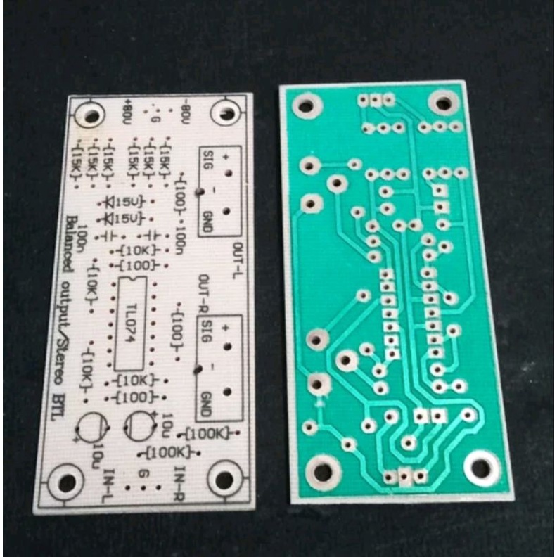 PCB Balance Output Stereo BTL