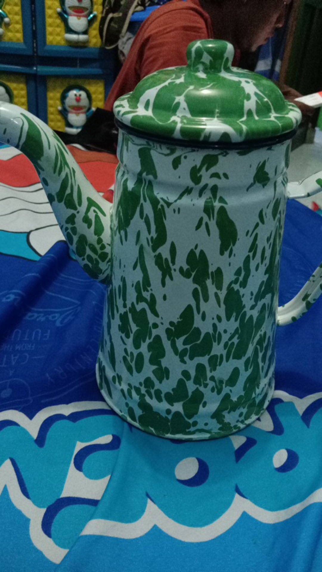 Eskan Lurik 13 Cm / Eskan Blirik / Teko Poci 13 Cm