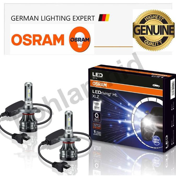 Lampu LED Mobil H4 Hi/Lo OSRAM XLZ New Generation Bohlam Putih LED