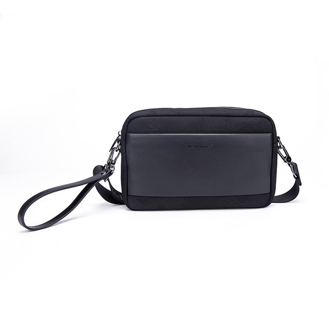 Jual Hush Puppies Clutch Pria Stanley Clutch/Sling Bag 225 Black Shopee Indonesia