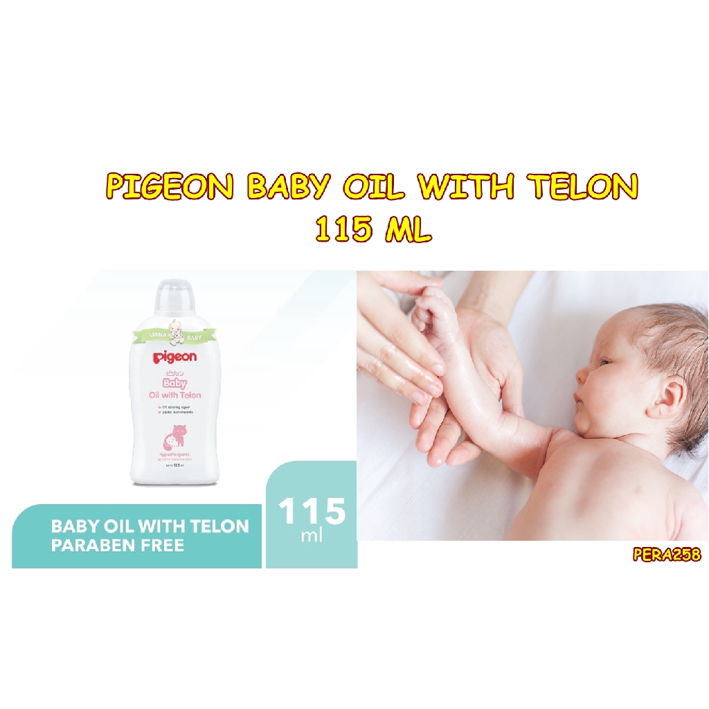 PERA258 BABY OIL PIGEON BABY OIL WITH TELON 115 ML