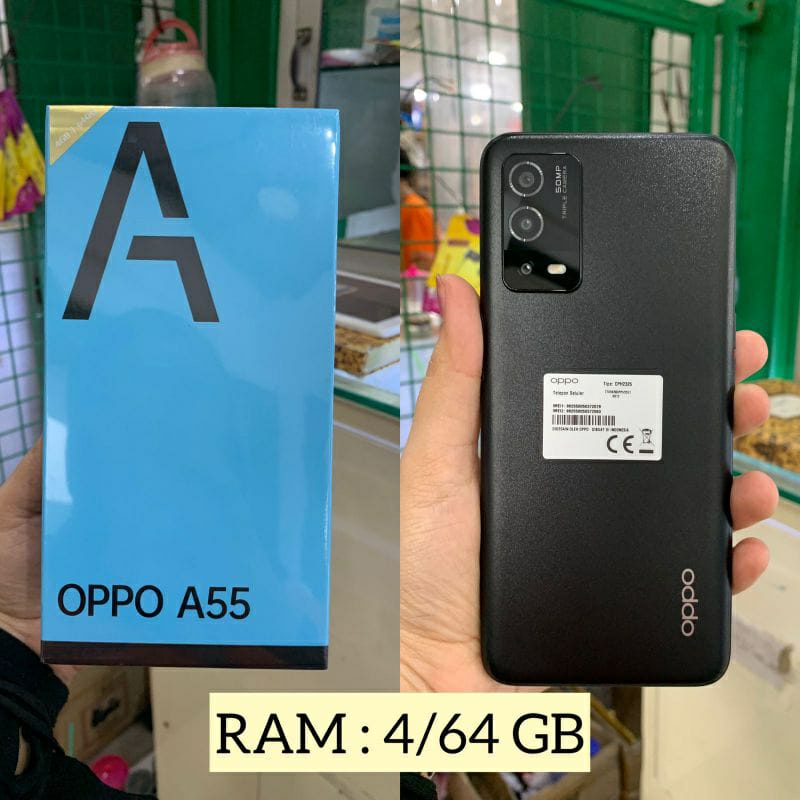 oppo a55 4/64 new n seken