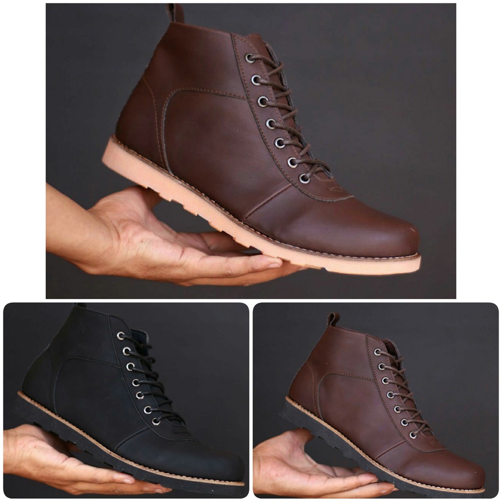 Sepatu Boot Formal Kerja Pria Mr Joe Bara Brodo Boots Original