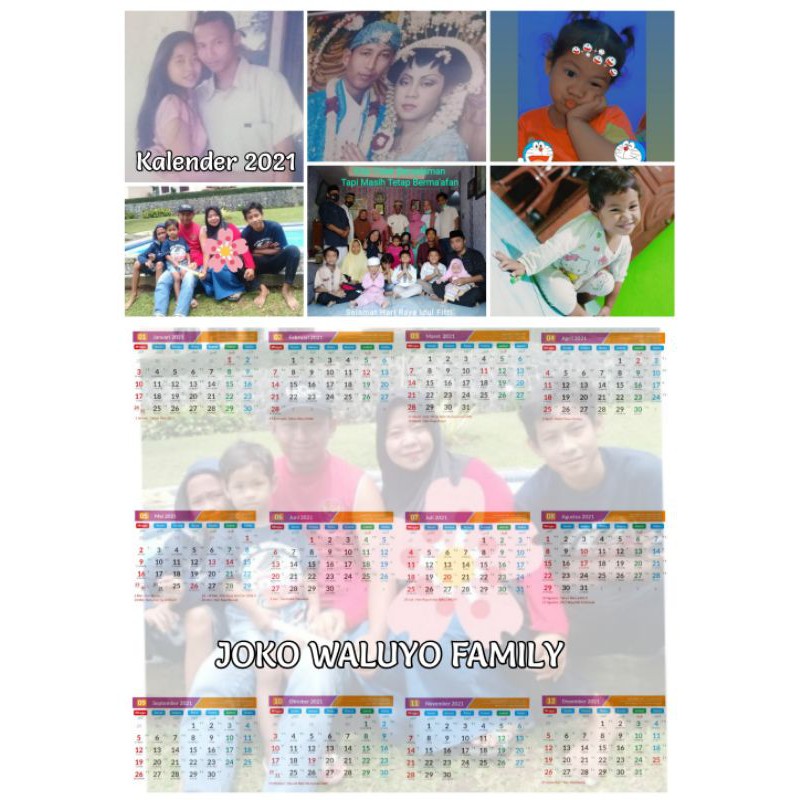 

kalender custome 2021