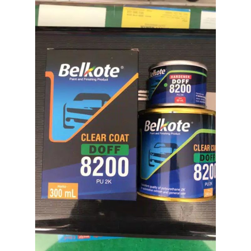 Clear belkote doff 8200