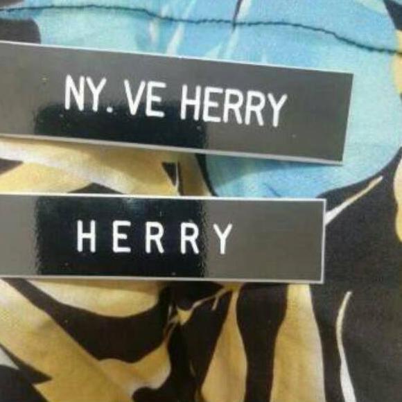 

★Cfag★ Nametag Papan Nama Dada PDH PNS Bhayangkari Persit Siswa Gravo Gravir Akrilik Peniti Paku Mag