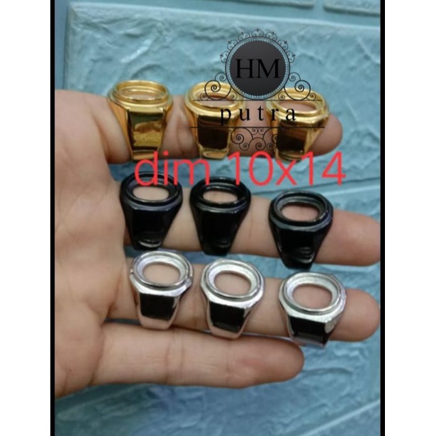 RING EMBAN TITANIUM 14X10