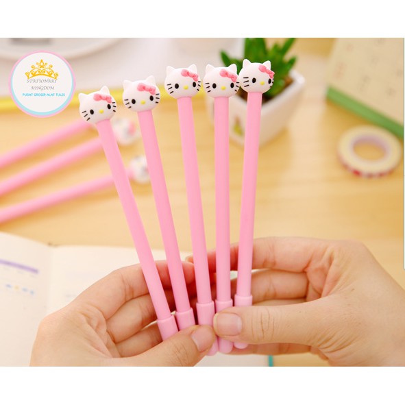 

Lucu PEN UNIK LUCU, PEN KOREA , PEN SERBA GUNA, PULPEN HELLO KITTY PINK Original