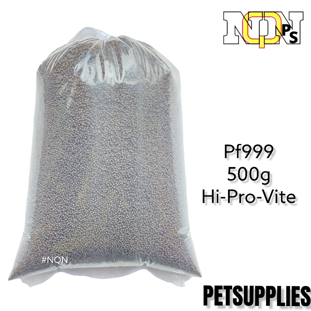 Pelet ikan Pakan benih Ikan guram nila patin  PF999 repack 500g