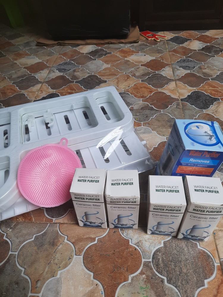 Spon Silikon Cuci Piring Bulat Anti Kuman Bakteri Pencuci Piring Panci Spons Sikat Reusable100362