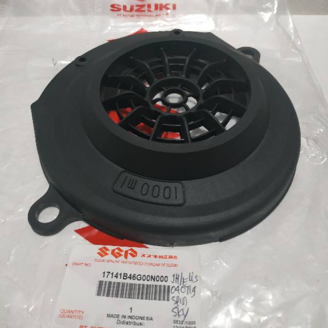 TUTUP KIPAS SUZUKI SPIN 125  SKYWAVE  HAYATE 17141-46G00-000