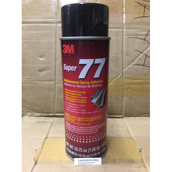 

PROMO 40% LEM 3M super 77 (475gr) Good Quality