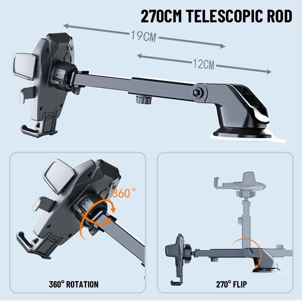 Preva Dudukan Kendaraan Universal Mount Kartun Aksesoris GPS Holder Mobil bracket Suction cup bracket