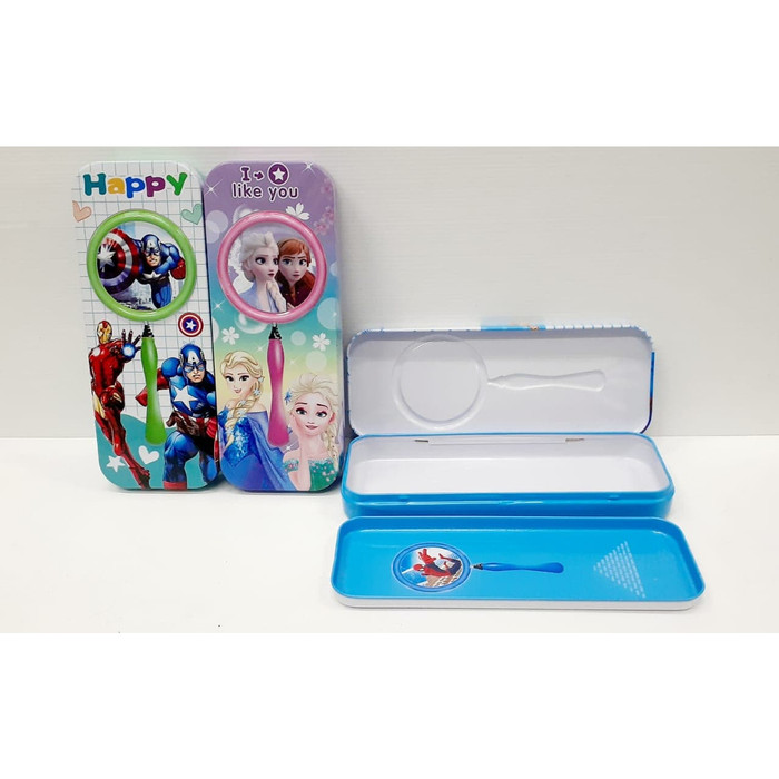 

TEMPAT / BOX PENSIL ANAK KALENG 2 TINGKAT KARAKTER FANCY 55-105
