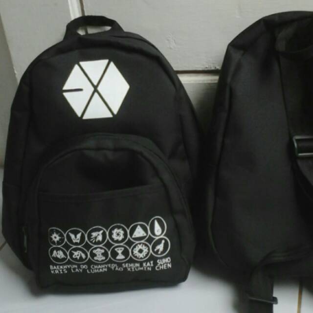 Tas exo mini kpop ransel