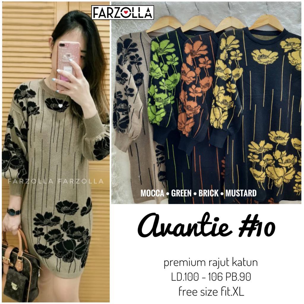 AVANTIE TUNIK #10 RAJUT PREMIUM FARZOLLA