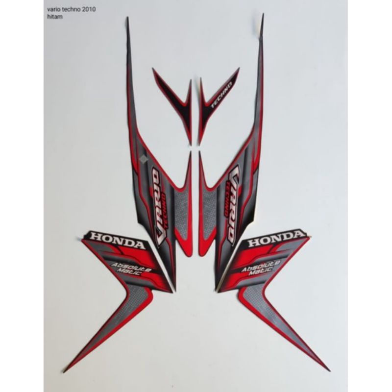 STRIPING VARIO TECHNO 2010 HITAM