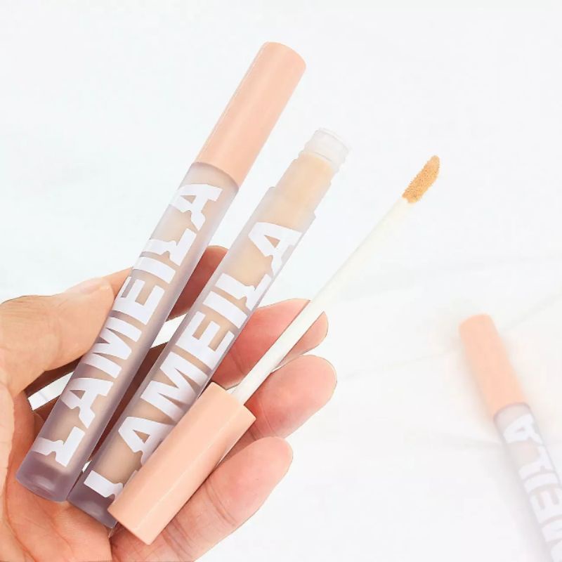 LM 1031 Lameila Liquid Concealer Full Cover Makeup / Lameila Concealer Termurah / Lameila Concealer Meratakan Warna Kulit / Lameila Concealer Menutup Jerawat &amp; Bekas Jerawat / Lameila Concealer Menyamarkan Noda Hitam / Concealer Menutupi Bintik &amp; Pori