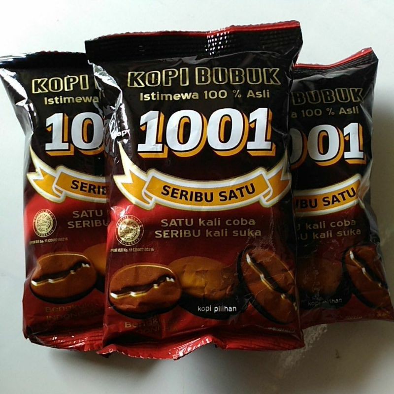 

Kopi 1001 Asli Bengkulu 95 gram Kopi bubuk Enak khas bengkulu