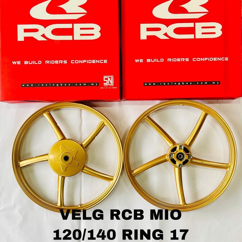 VELG ORIGINAL RCB MIO LAMA MIO J SMILE 120 140 RING 17