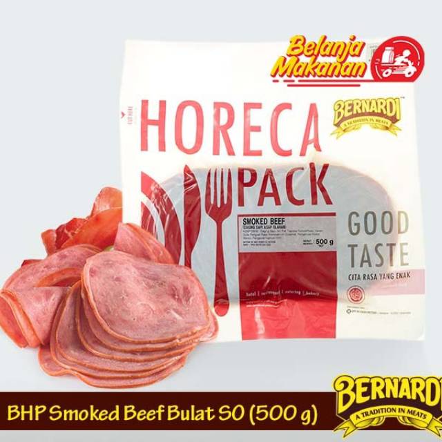 BHP Smoked Beef Bulat SO 500 Gram