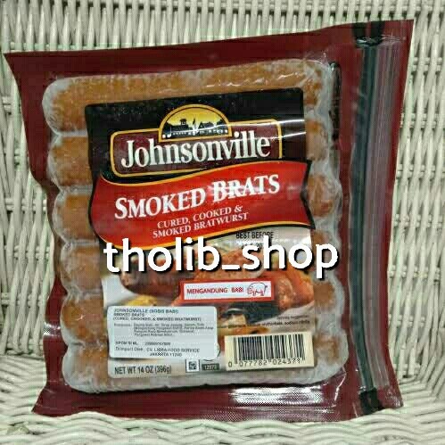 

sosis babi jhonsonville smoked brats 396 gr