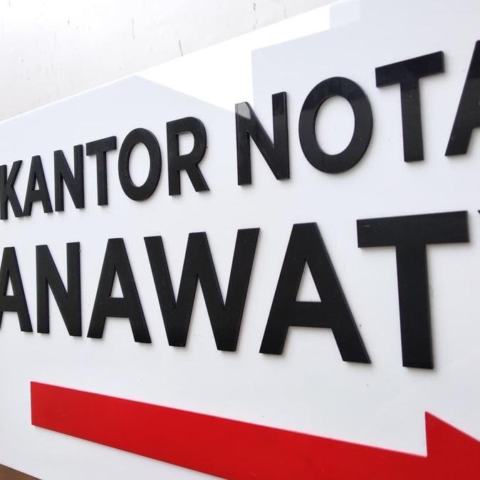 

Sign Kantor Acrylic 60x28 | Custom Sign Office