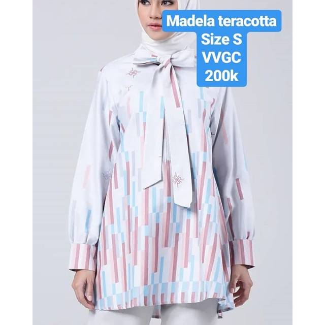 Madela top + Janiah tunik ria miranda