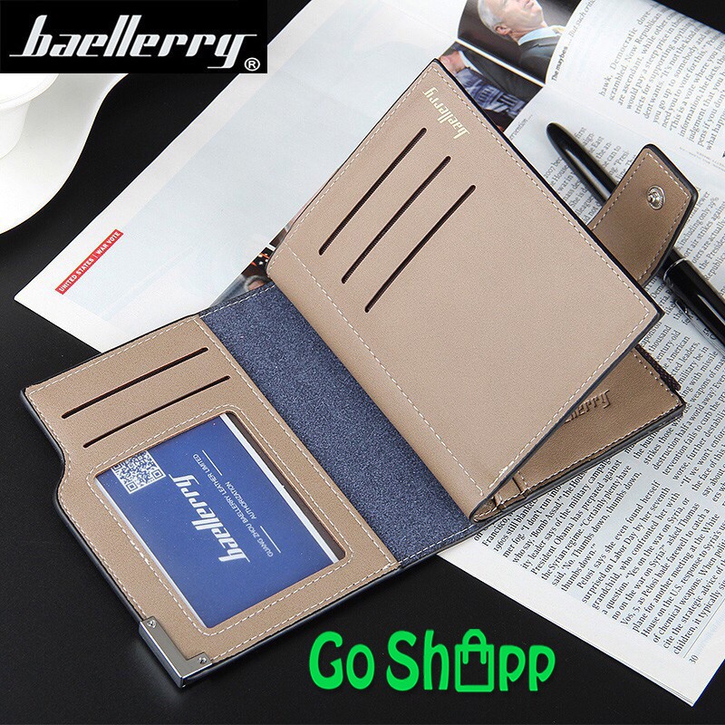 Dompet Baellerry Pendek Lipat Original - Dompet Baellerry - Dompet Unisex - Dompet Import [BL01]