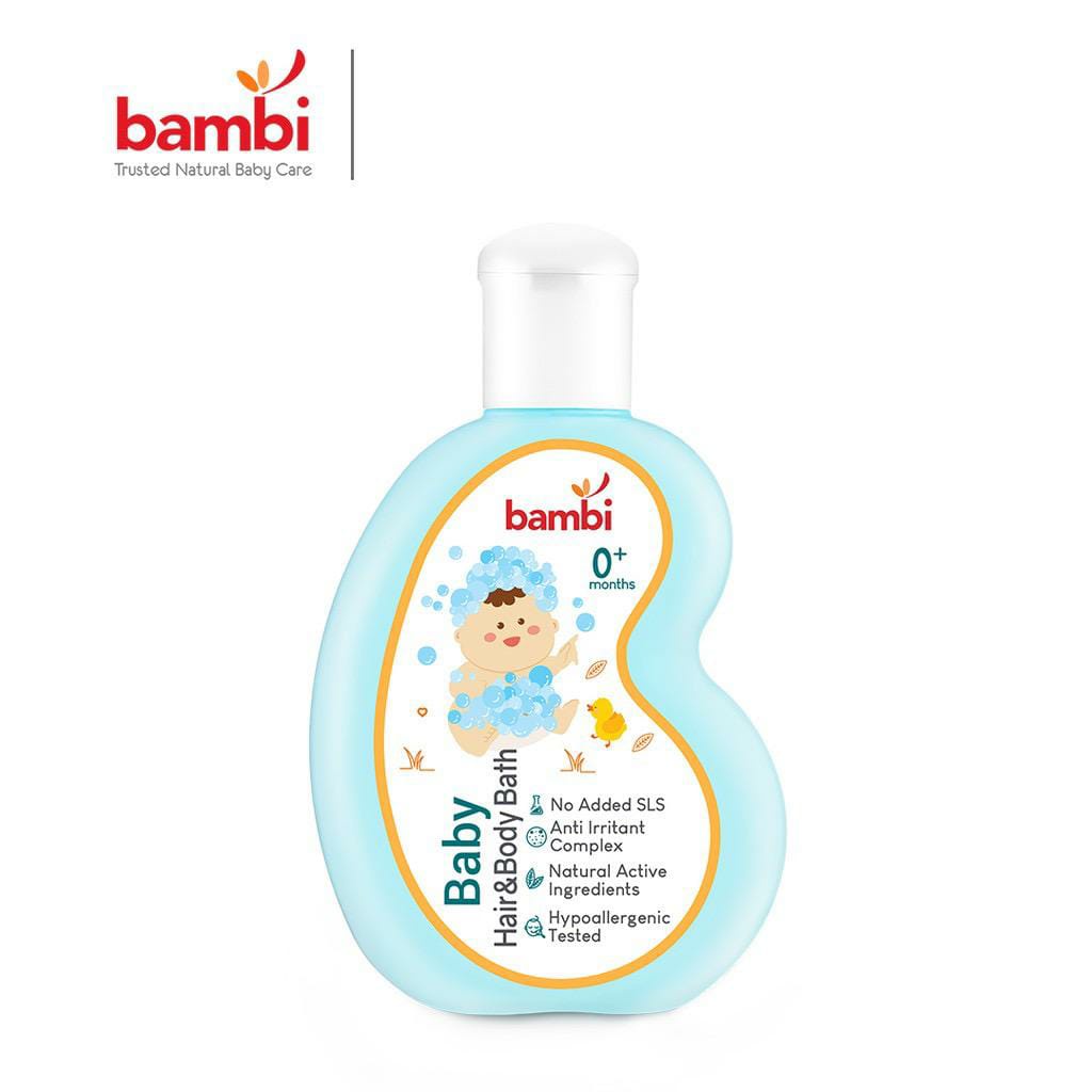 Bambi Baby Hair &amp; Body Bath 2in1 - 100ml