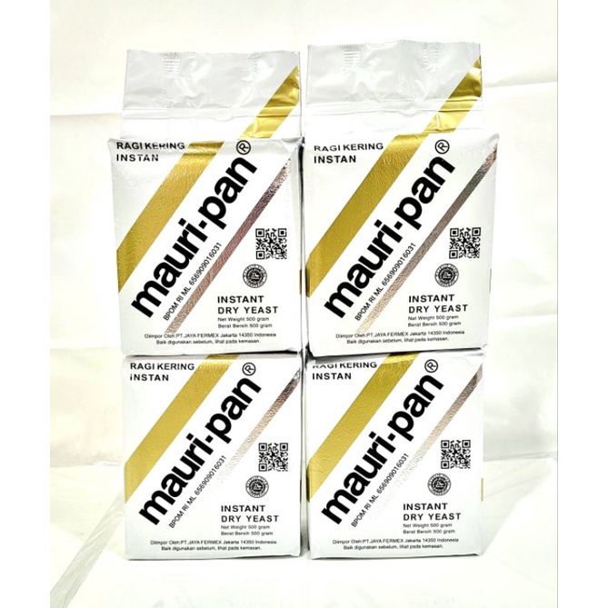 

Ragi kering instant Mauripan | Ragi kering | Instant dry yeast Mauripan 500 gr