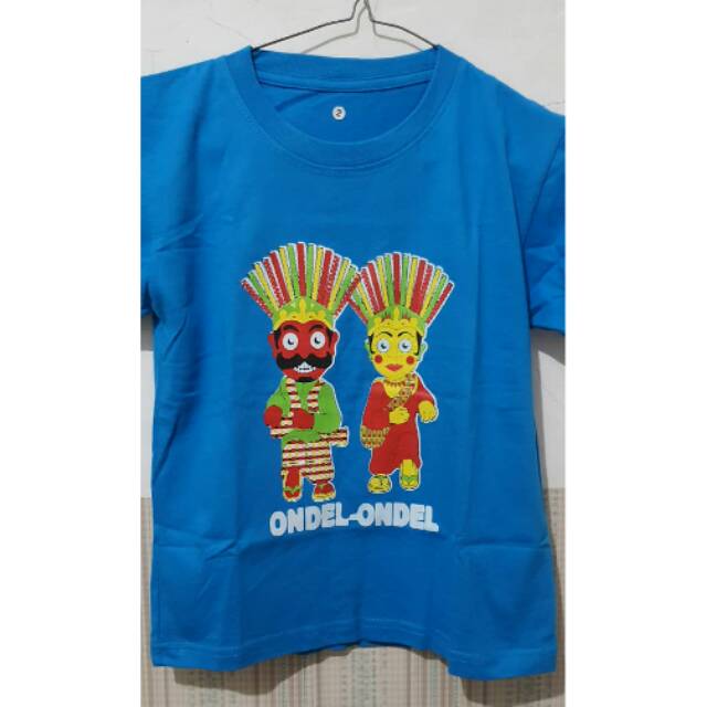 kaos anak ondel-ondel