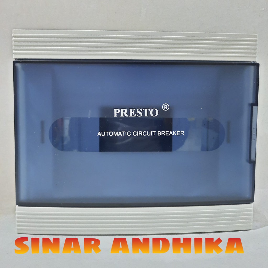 BOX MCB INBOW 8 GROUP + COVER PRESTO 2808