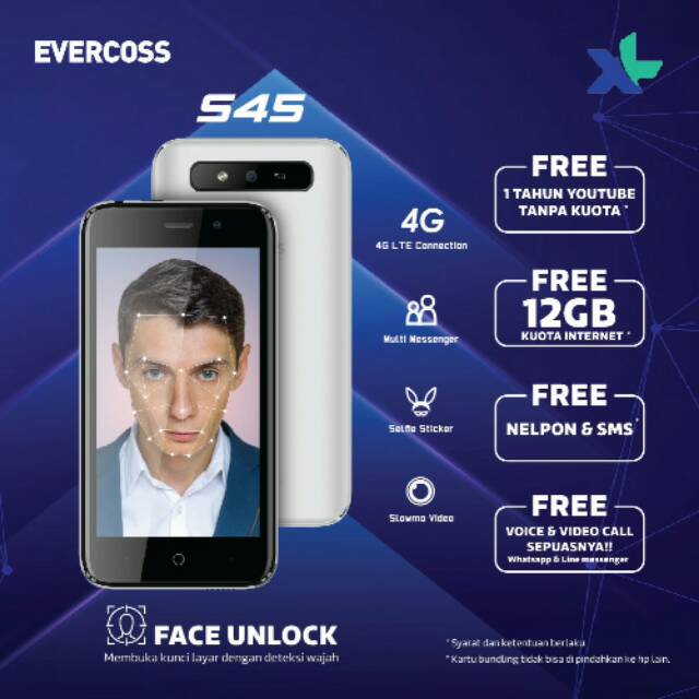 Evercoss S45 new