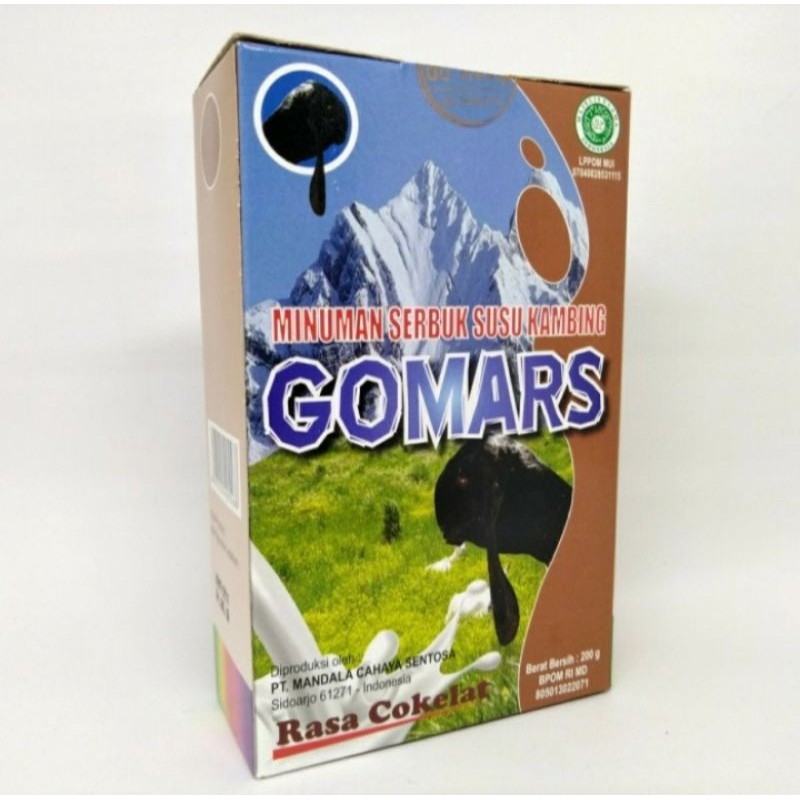 

Susu Kambing Etawa Gomars Rasa Cokelat 200 Gram