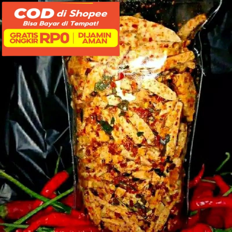 

Basreng stik Bumbu Basah Daun jeruk/Basreng pedas 100 gram