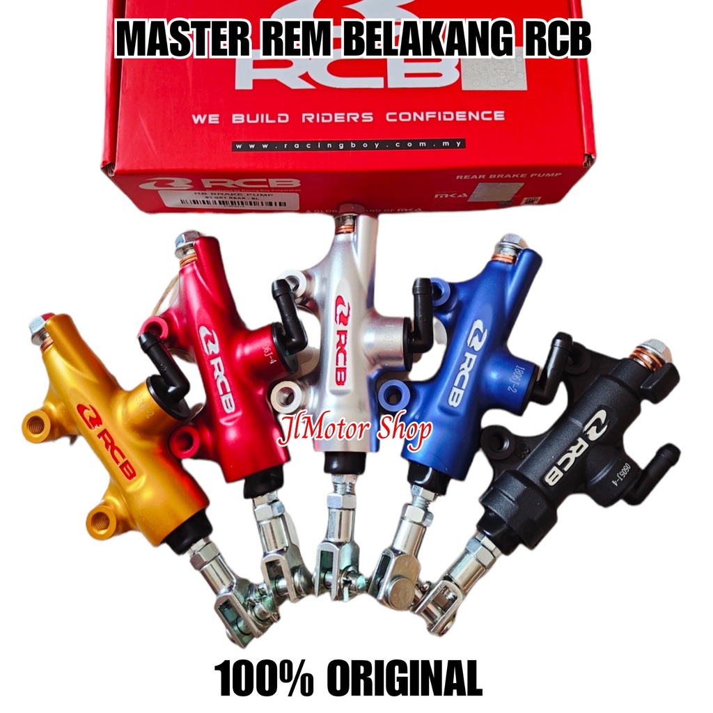 MASTER REM BELAKANG RCB S1 GRT RADIAL FORGED Universal - MASTER REM RCB BELAKANG S1 RADIAL GRT Original SEMUA MOTOR