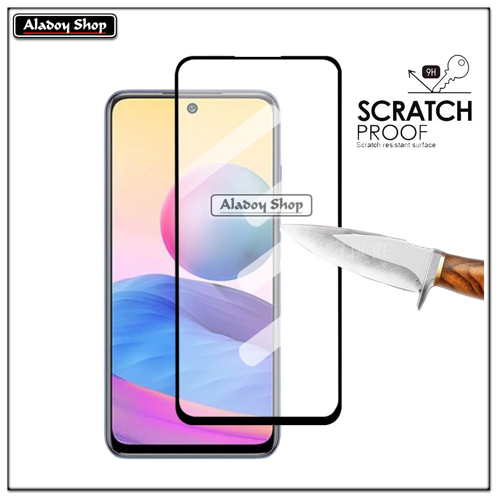 PAKET 2 IN 1 Tempered Glass Layar Xiaomi Readmi Note 10 5G ( 2021 ) Free Tempered Glass Camera